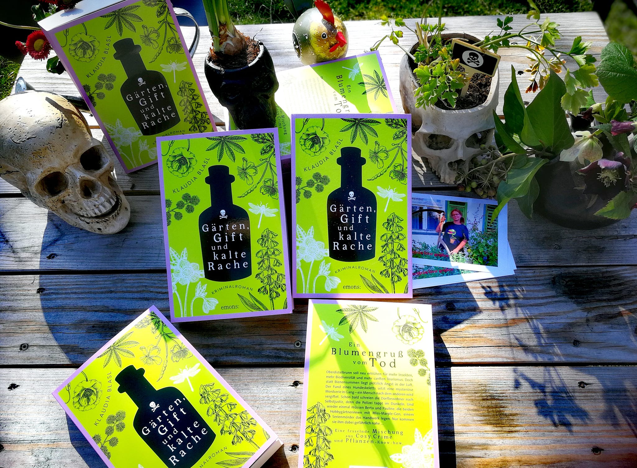 Neuerscheinung: Gärten, Gift und kalte Rache