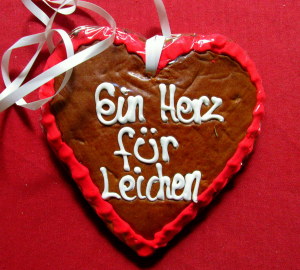 Lebkuchenherz - Ein Herz für Leichen